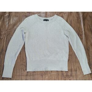 Banana Republic Women's Wool-Cashmere Blend Knit Sweater Sm Warm Cozy Sand